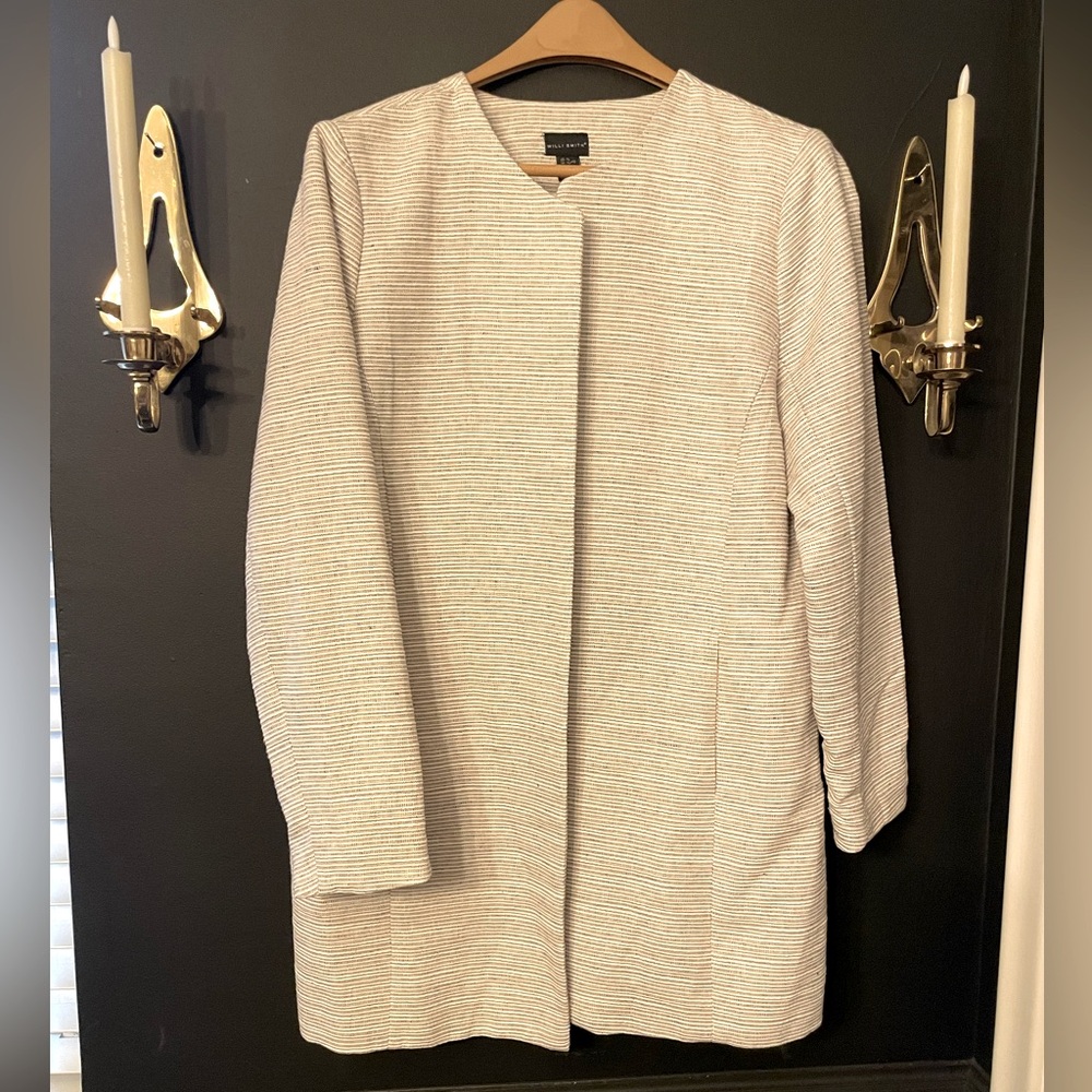 Willi Smith Buttonless Blazer